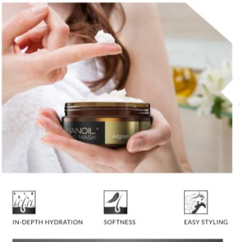 Nanoil Algae Masca hidratanta par cu alge marine - imagine 3